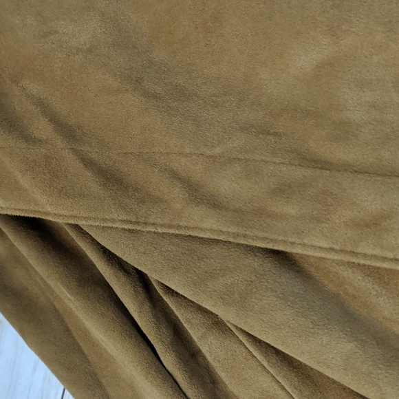 Women's Romeo & Juliet Couture Faux Suede Drape Jacket M - Picture 9 of 12